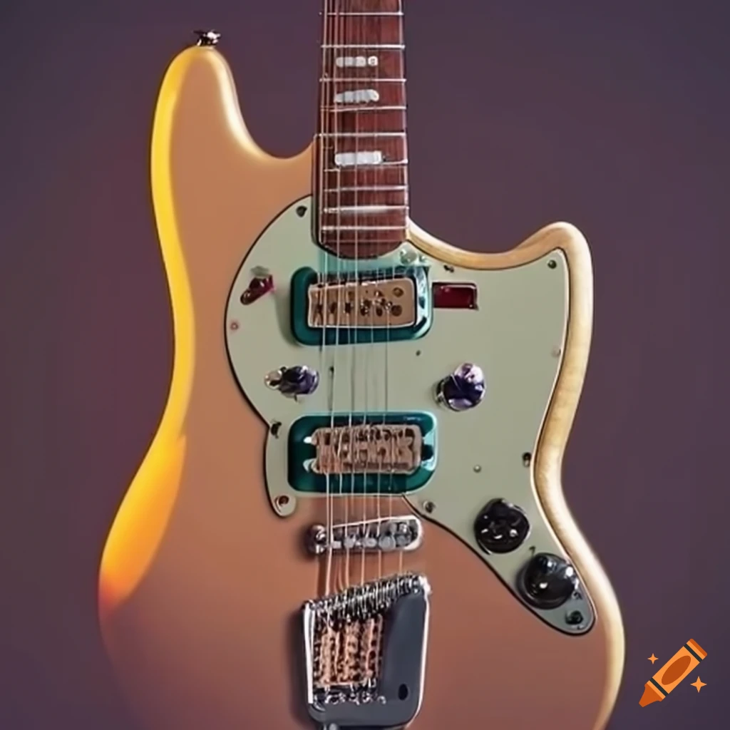 Hybrid guitar combining Fender Mustang and Fender Coronado