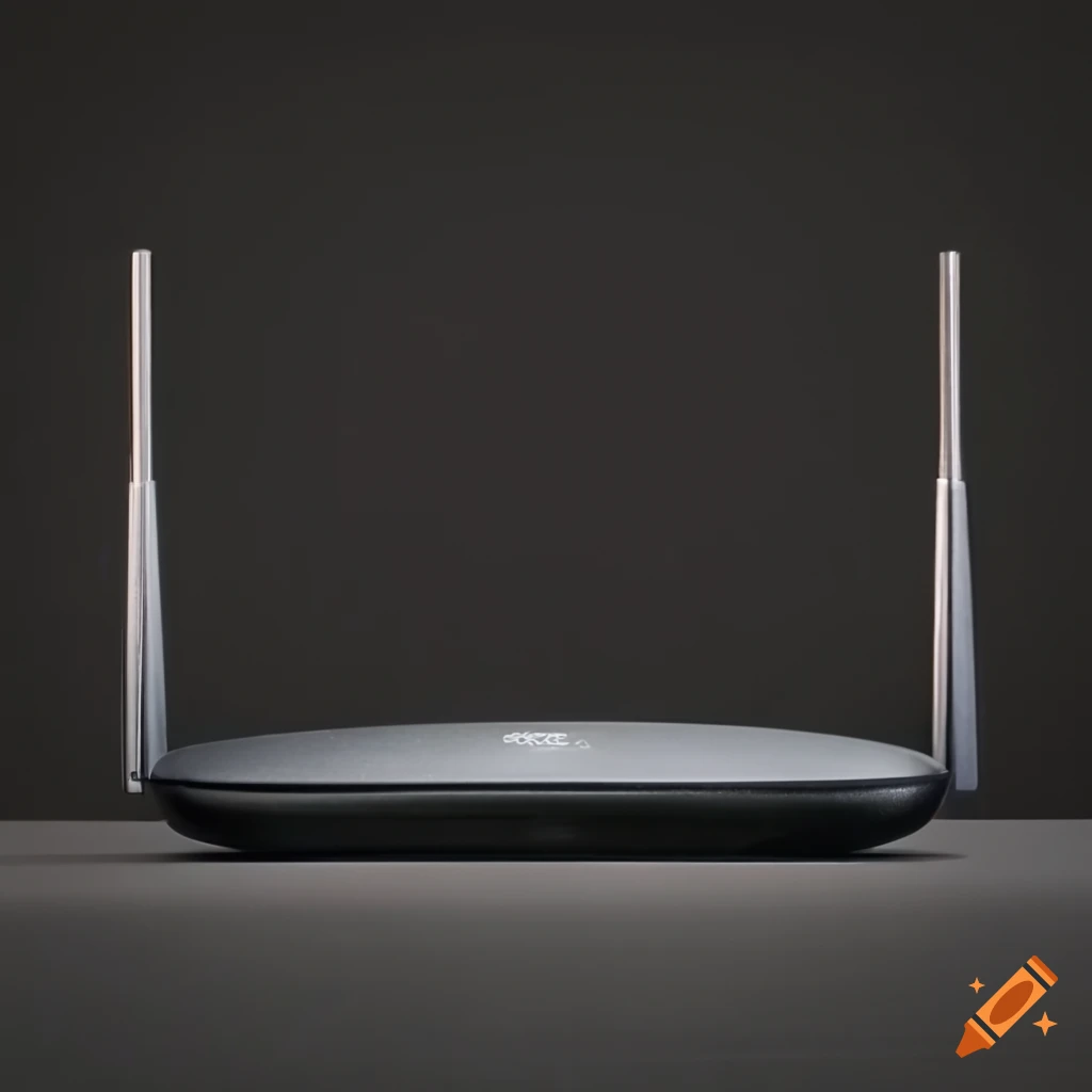 Wi-Fi router on a table