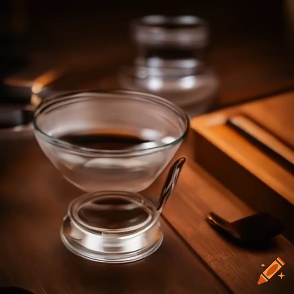 Tea ceremony with glassware