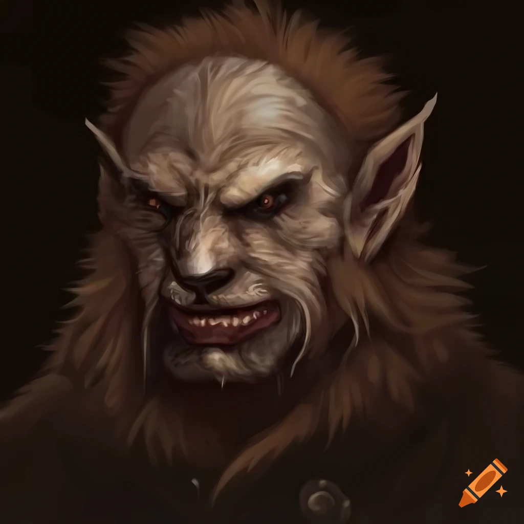 Manwolf Dnd Portrait On Craiyon Manwolf dnd portrait on craiyon