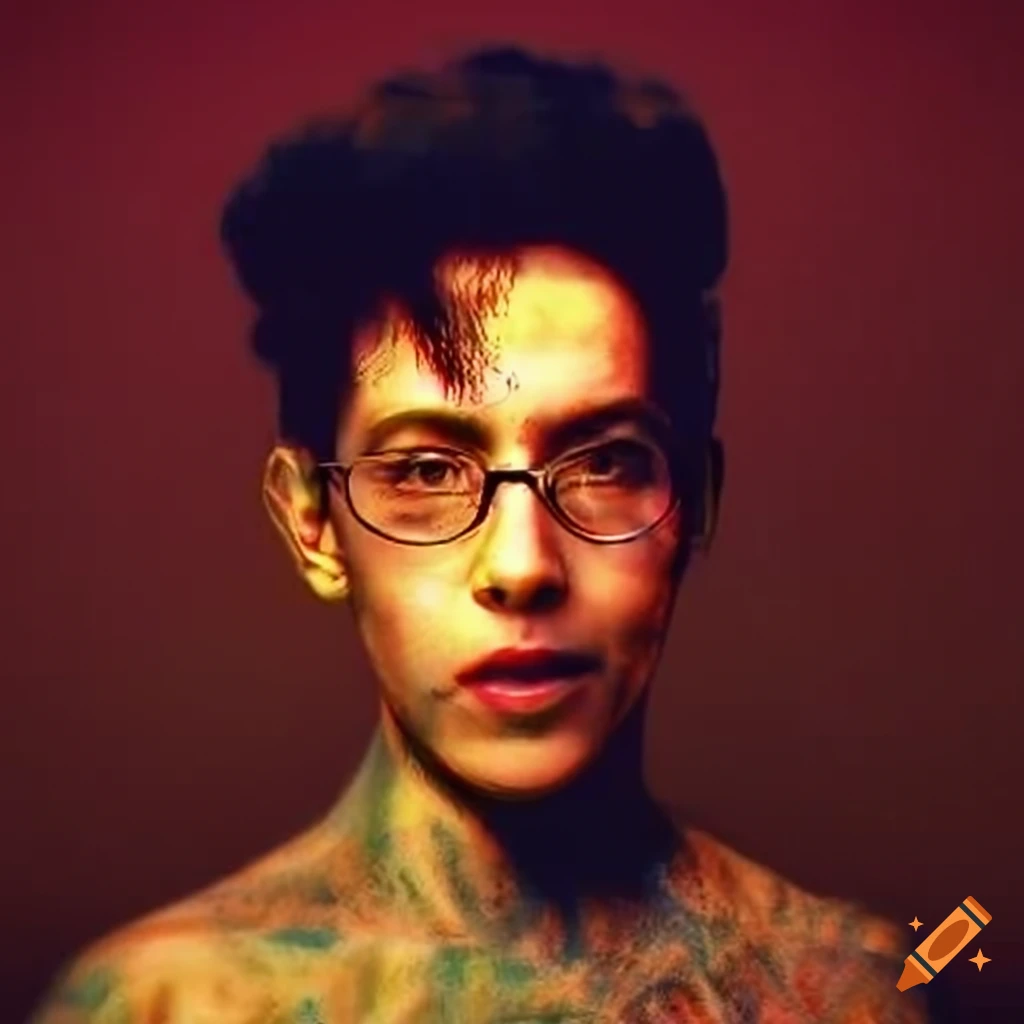 Abstract composition of distorted shapes in a stream of consciousness ...