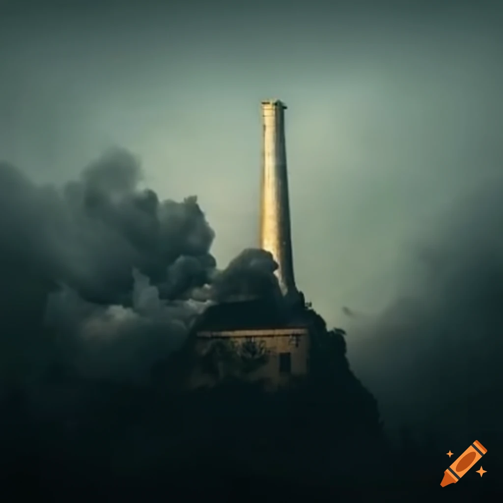 Opposition between pollution and nature