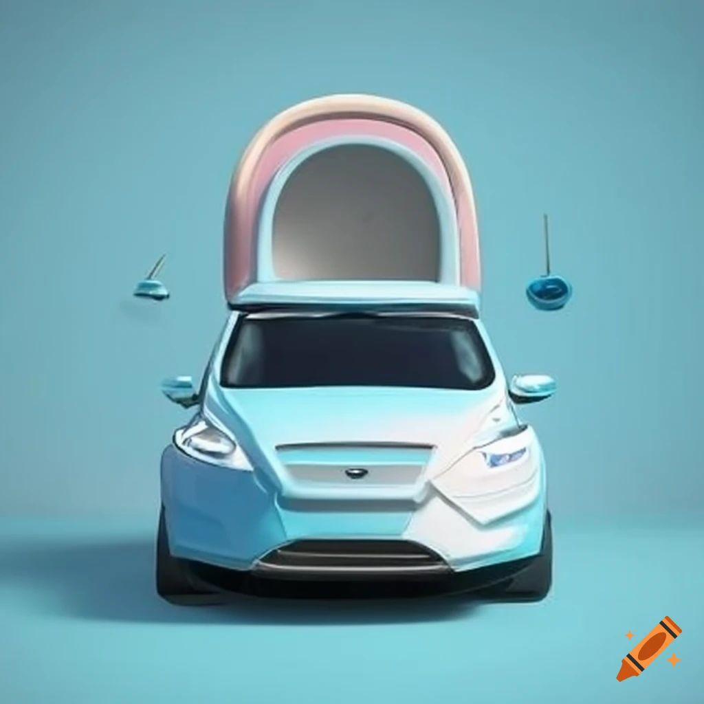 Ford Focus car model with eco-friendly toilet design