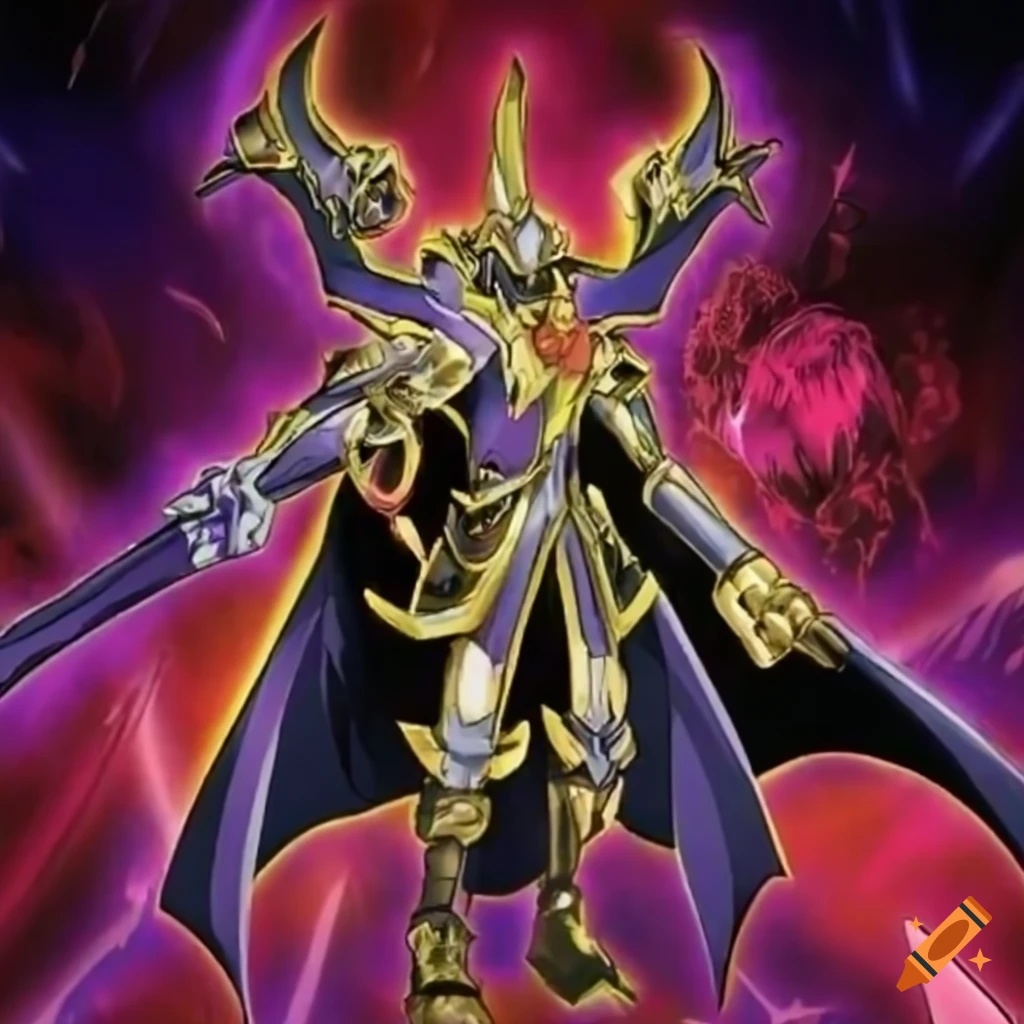 Yu-Gi-Oh! card 'High Gust King Alexander' from the D/D/D series