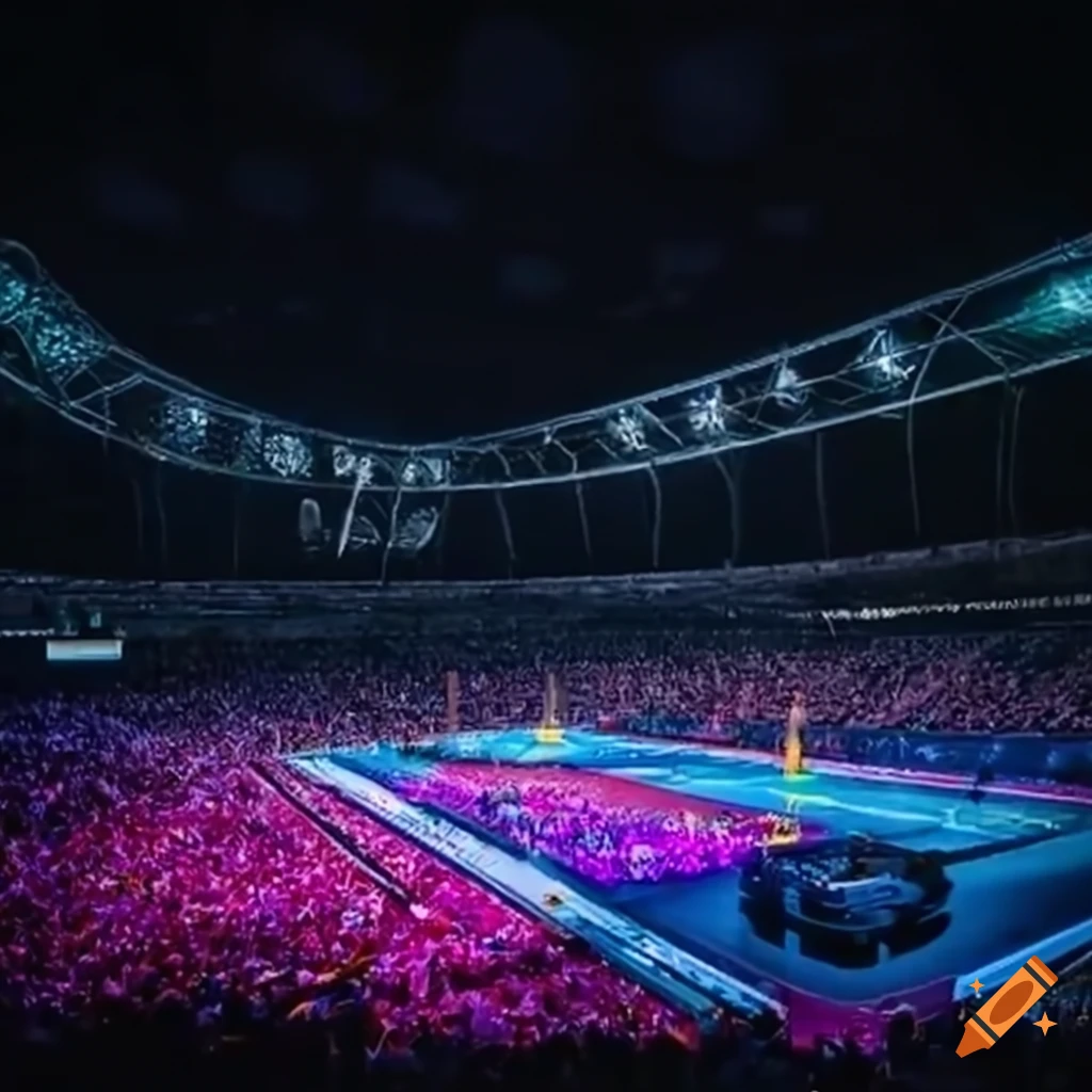 Crowd of young people receiving Olympic Games tickets in \u00cele-de-France