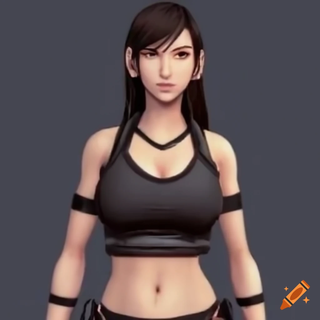 Character tifa lockhart on Craiyon