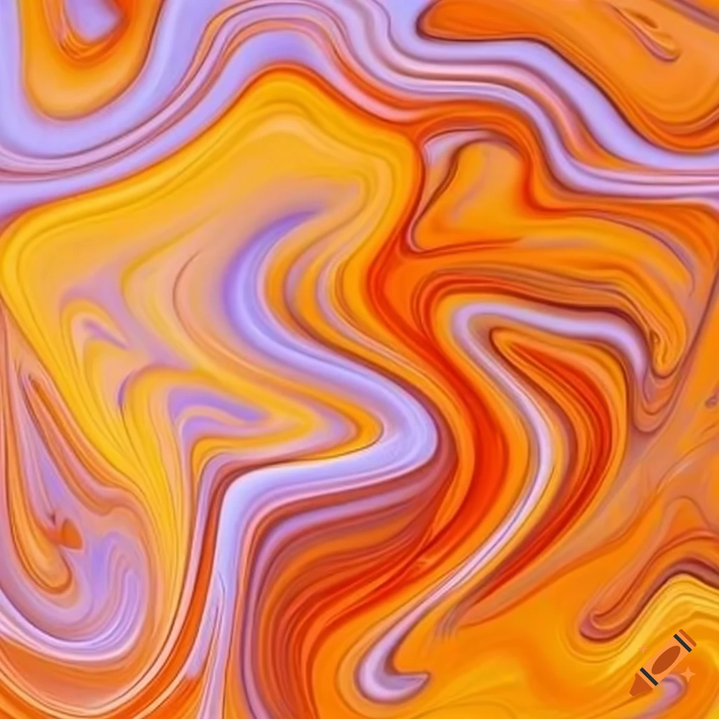 Color Me Banyan Swirls - Wild Orange main image 0