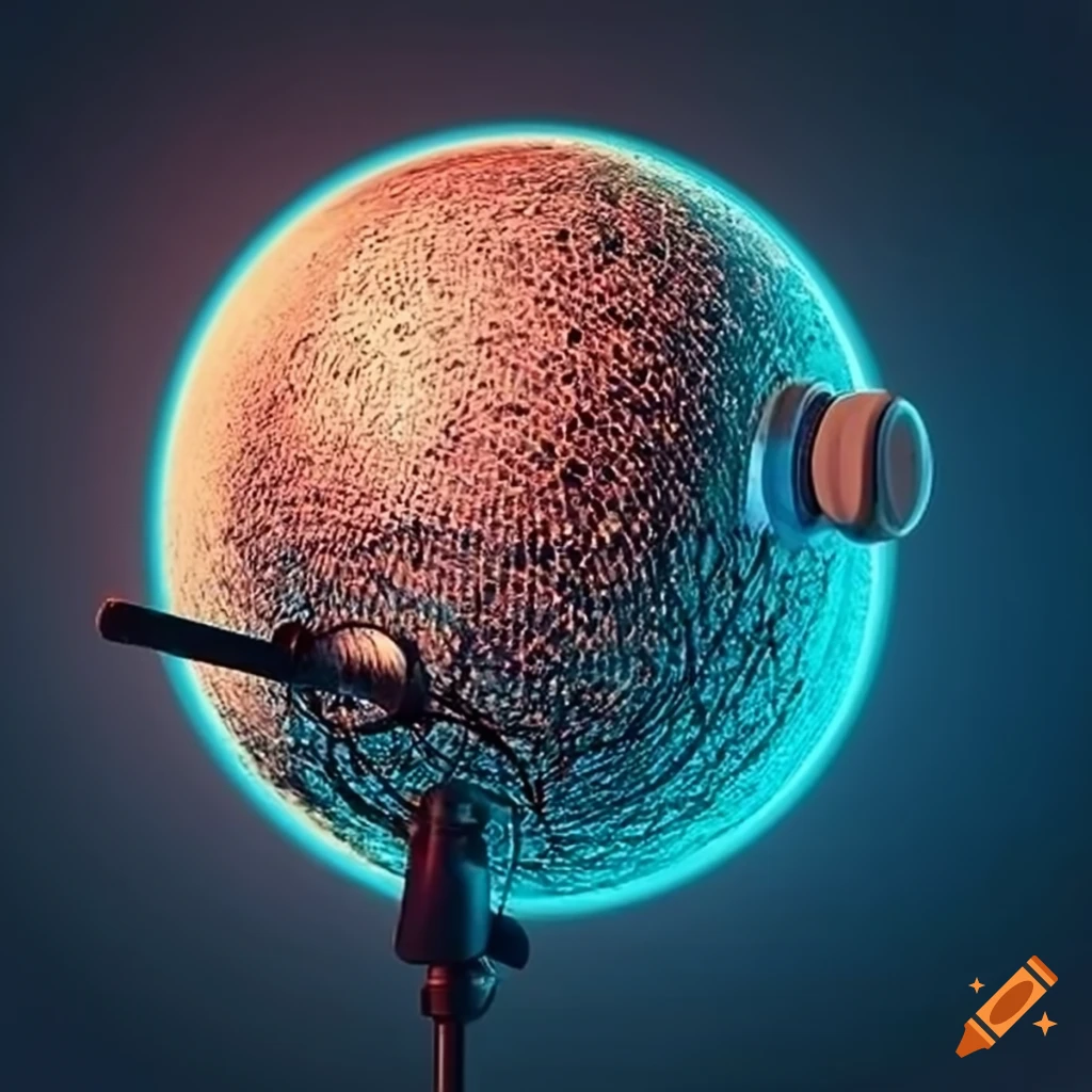 Podcaster and ChatGPT discussing the public sphere in a radio station