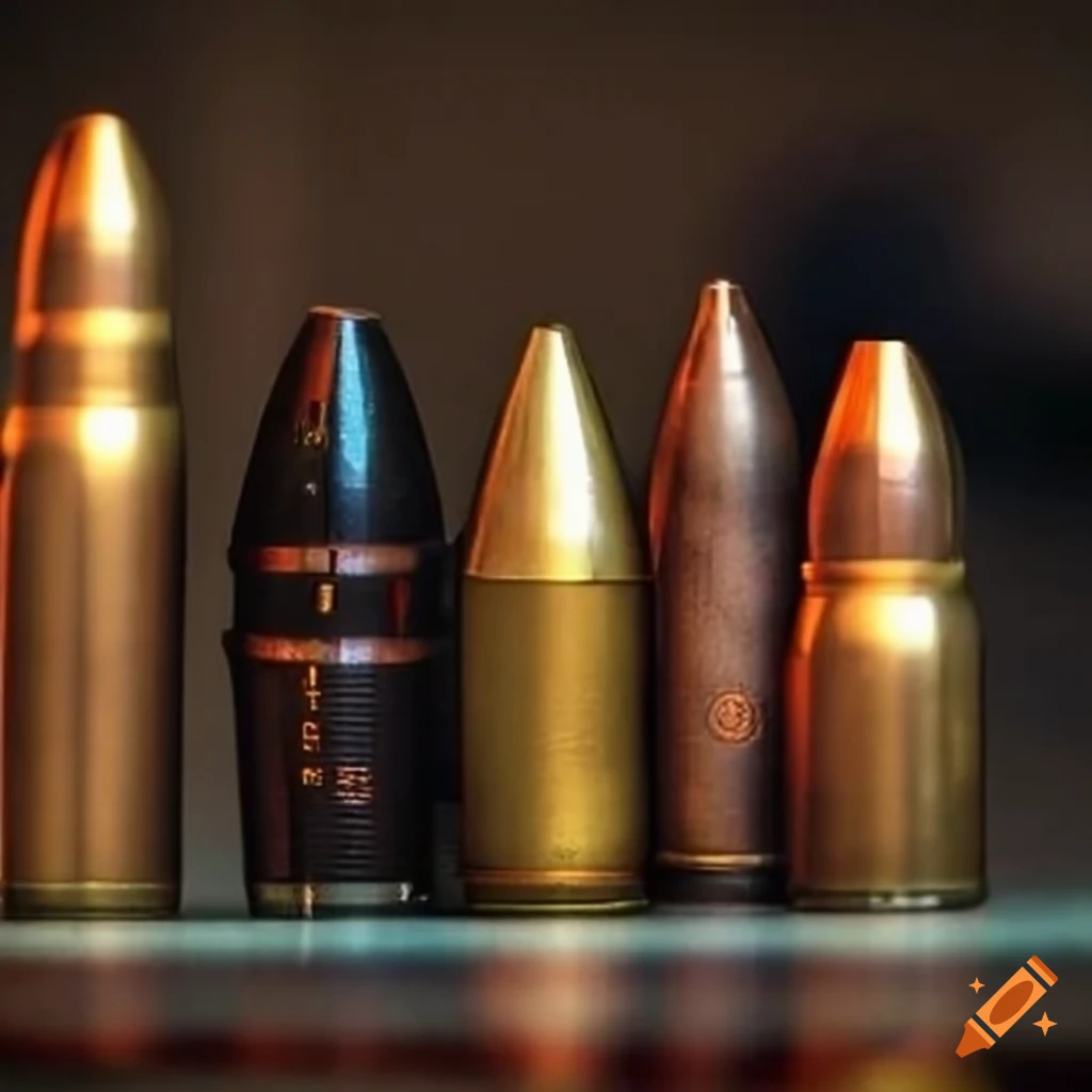 Rare and experimental dieselpunk bullets with multiple bottlenecks