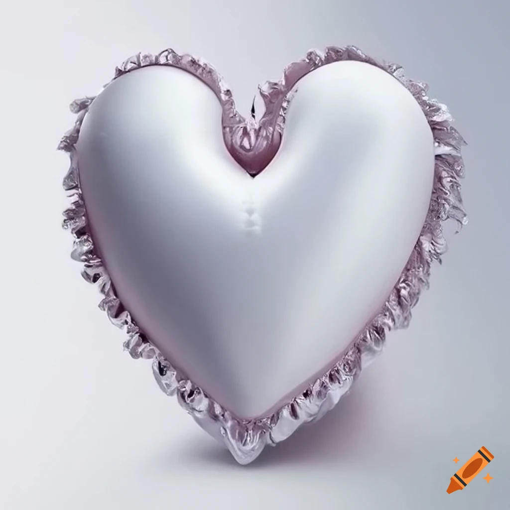 White heart set