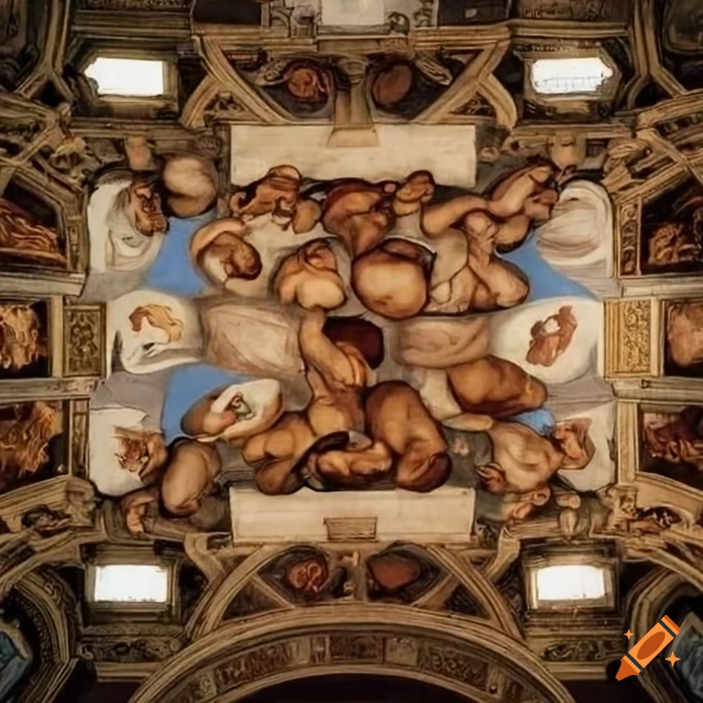 Sistine Chapel ceiling masterpiece