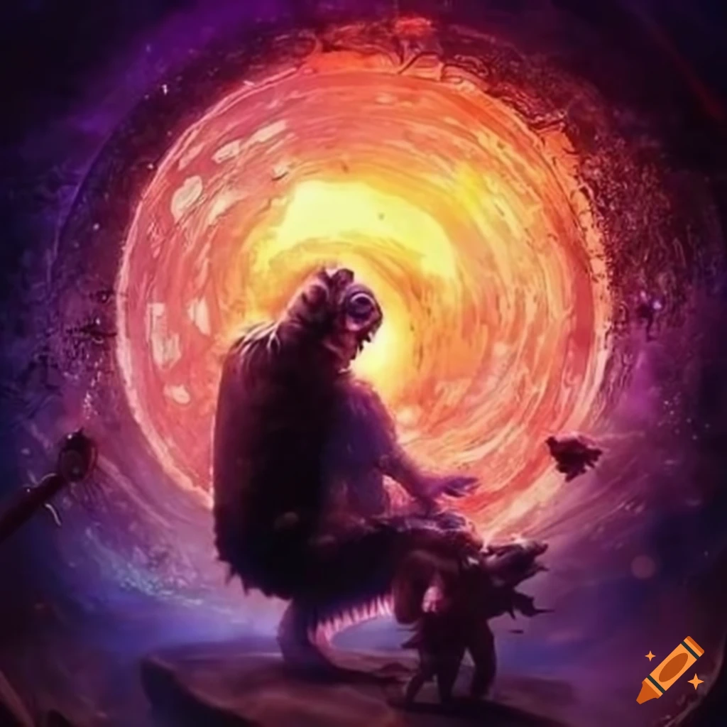Epic and cool scene