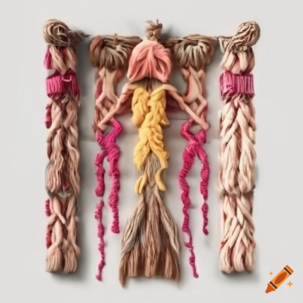 Unique weaving design with a twist on greek mythology on Craiyon