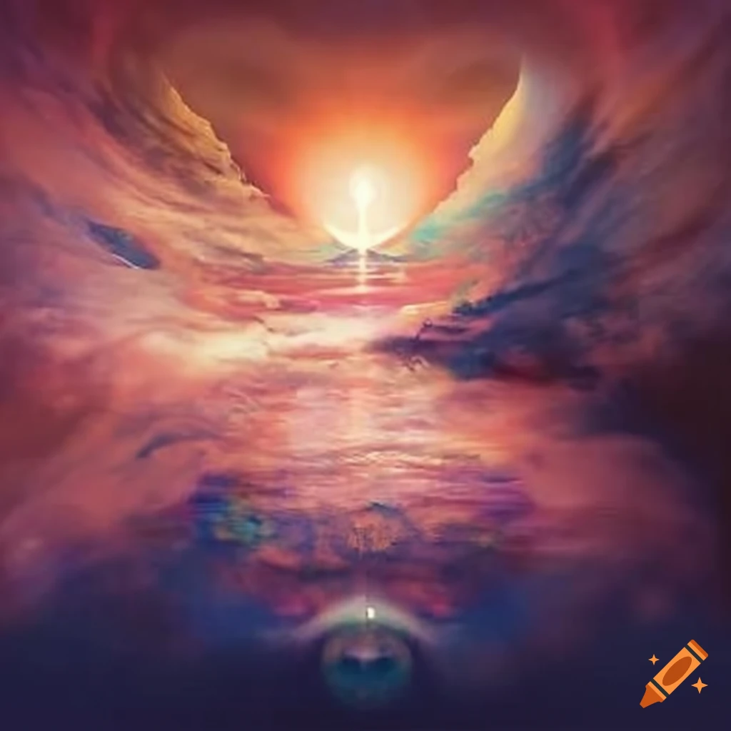 Divine view from heaven