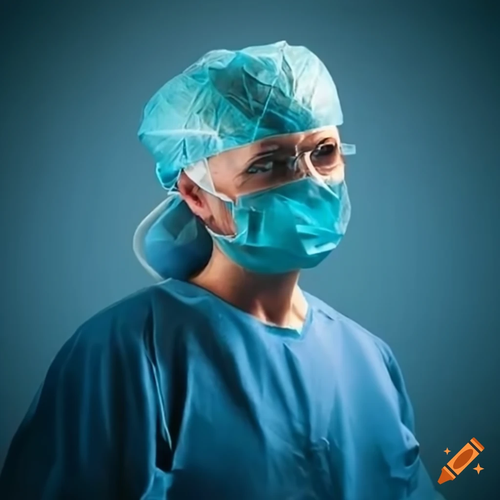 Professional surgical team in a healthcare setting