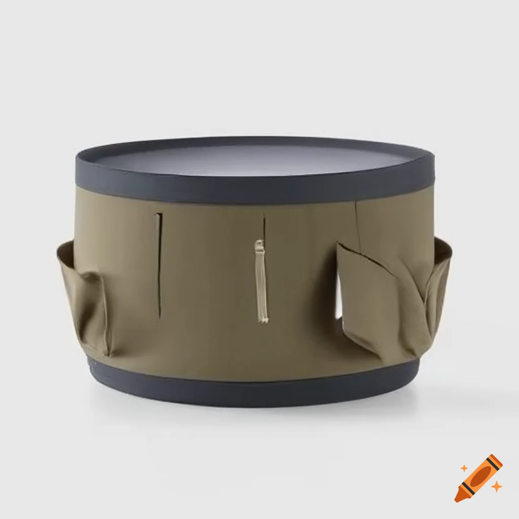 Innovative grow bag and pots made from eco-friendly materials in a CAD model