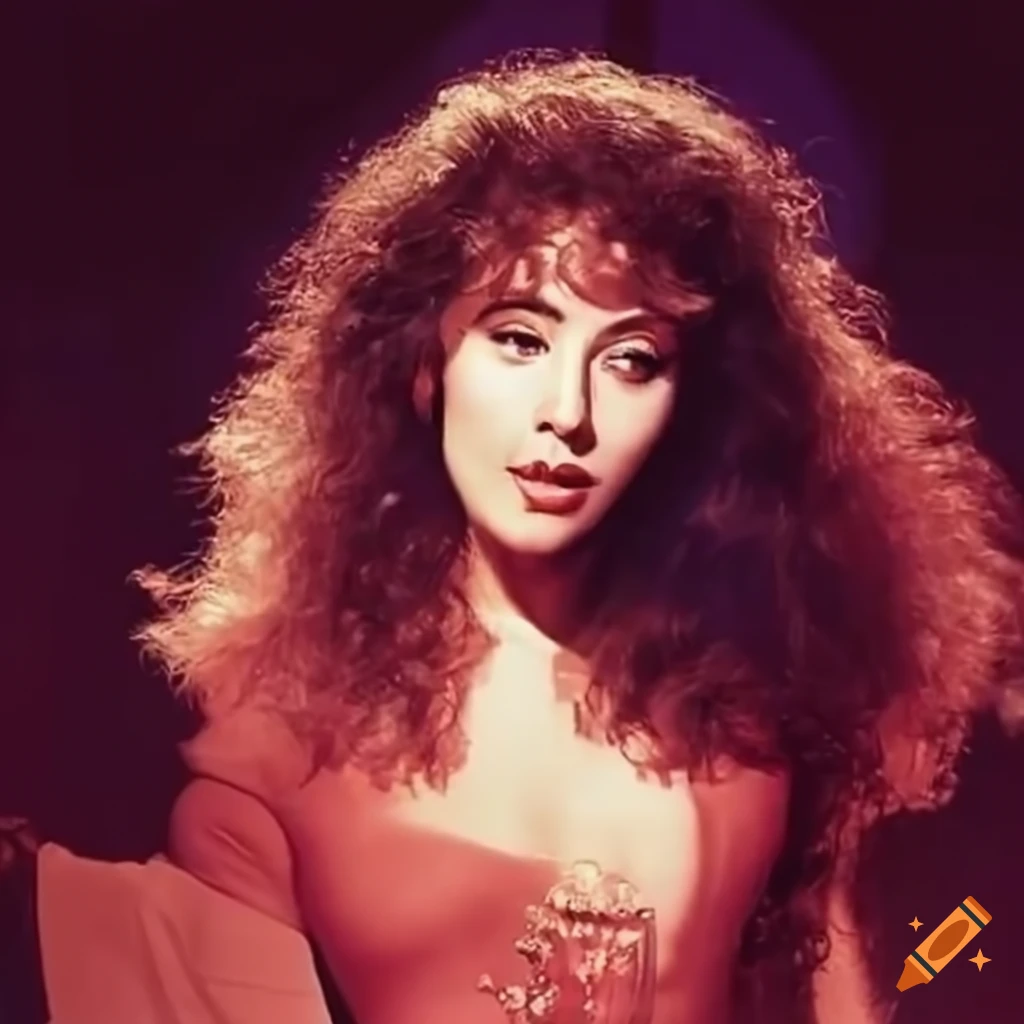 Female singer romantic 1975 on Craiyon