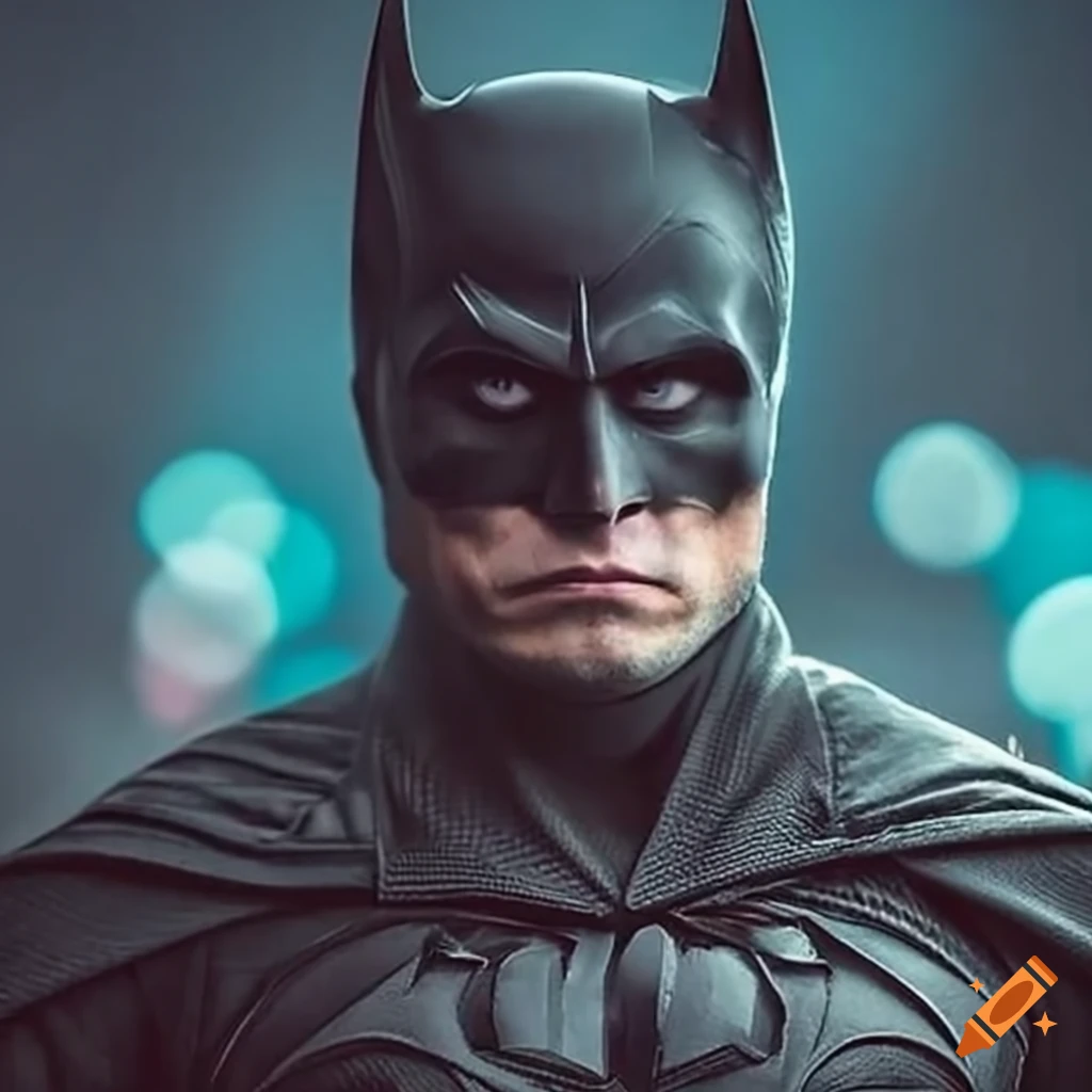 Elon musk in batman costume on Craiyon