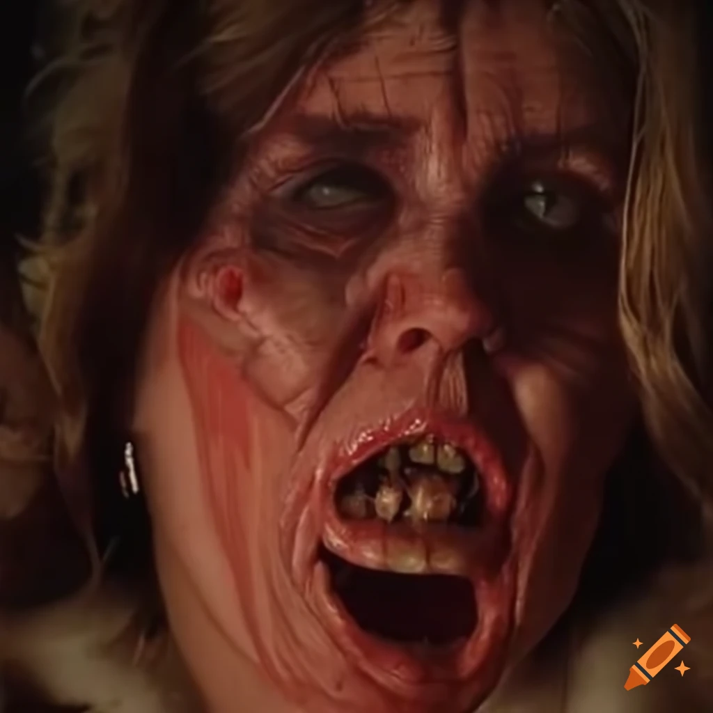 80s horror sludge rotting body horror