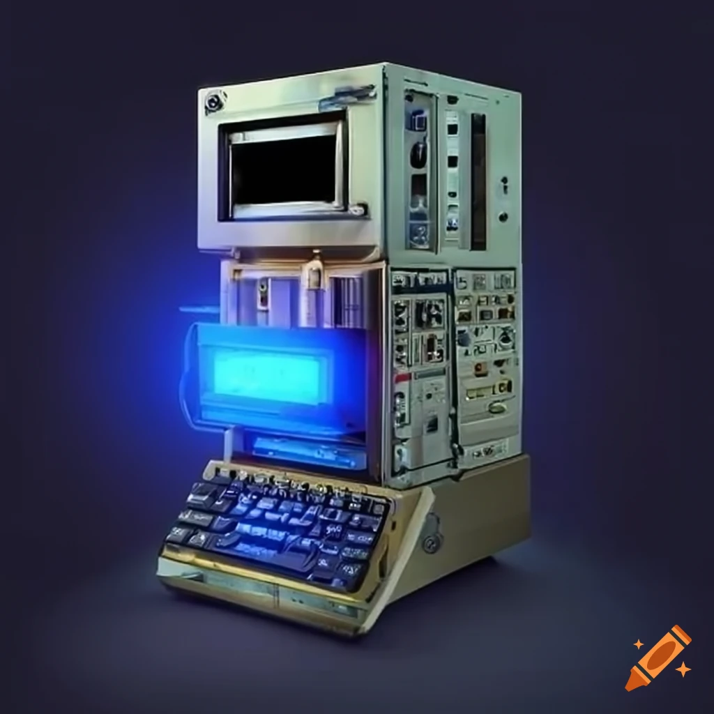 Computing machine on Craiyon