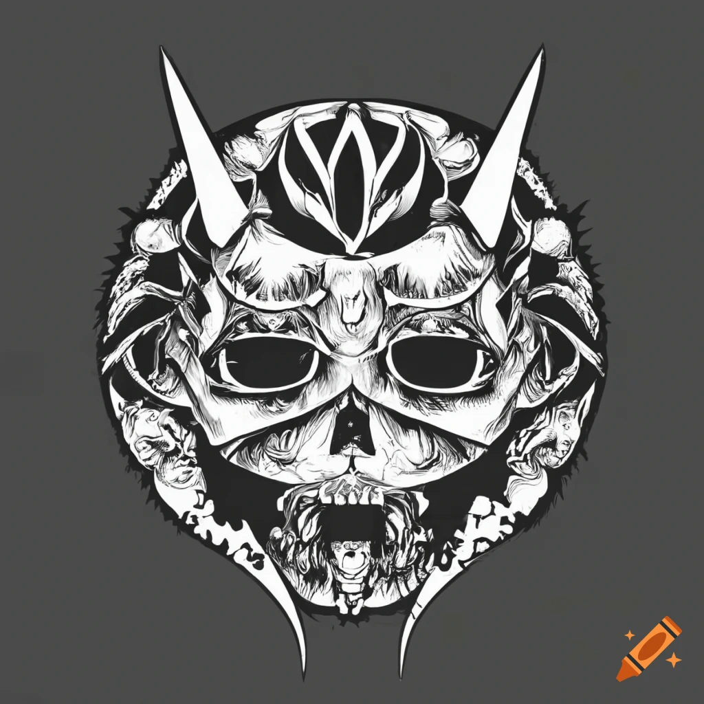 Logo representing life and death