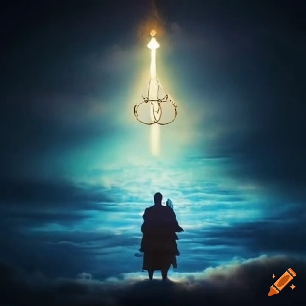 Chain of justice connecting heaven and earth to distinguish between