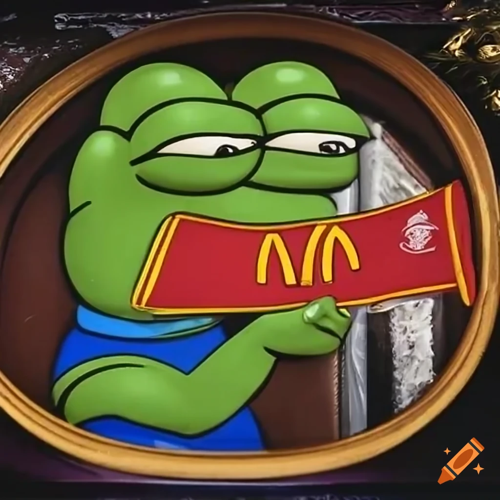 McDonald's Pepe character