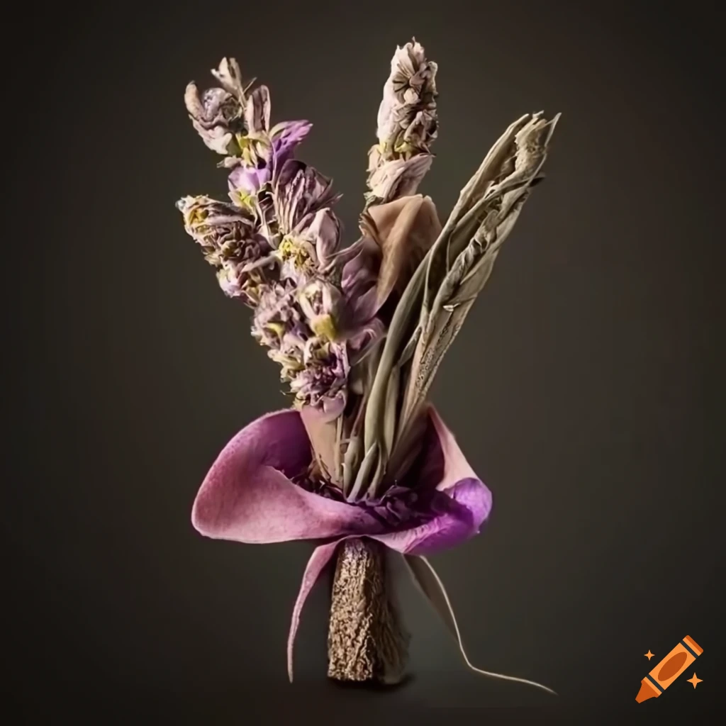 Sage flower bundle with intertwined word 'sage'