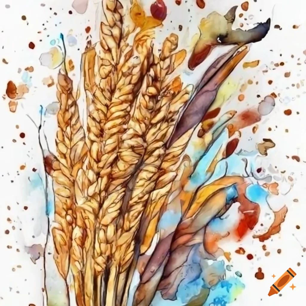 Illustration for a French organic and artisanal granola brand