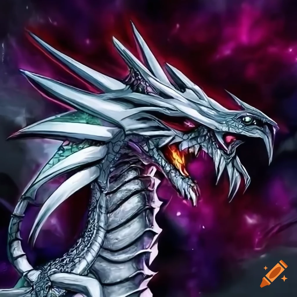 Yu gi oh Dragon 'Absolute Order Dragon' in a realistic art style on Craiyon