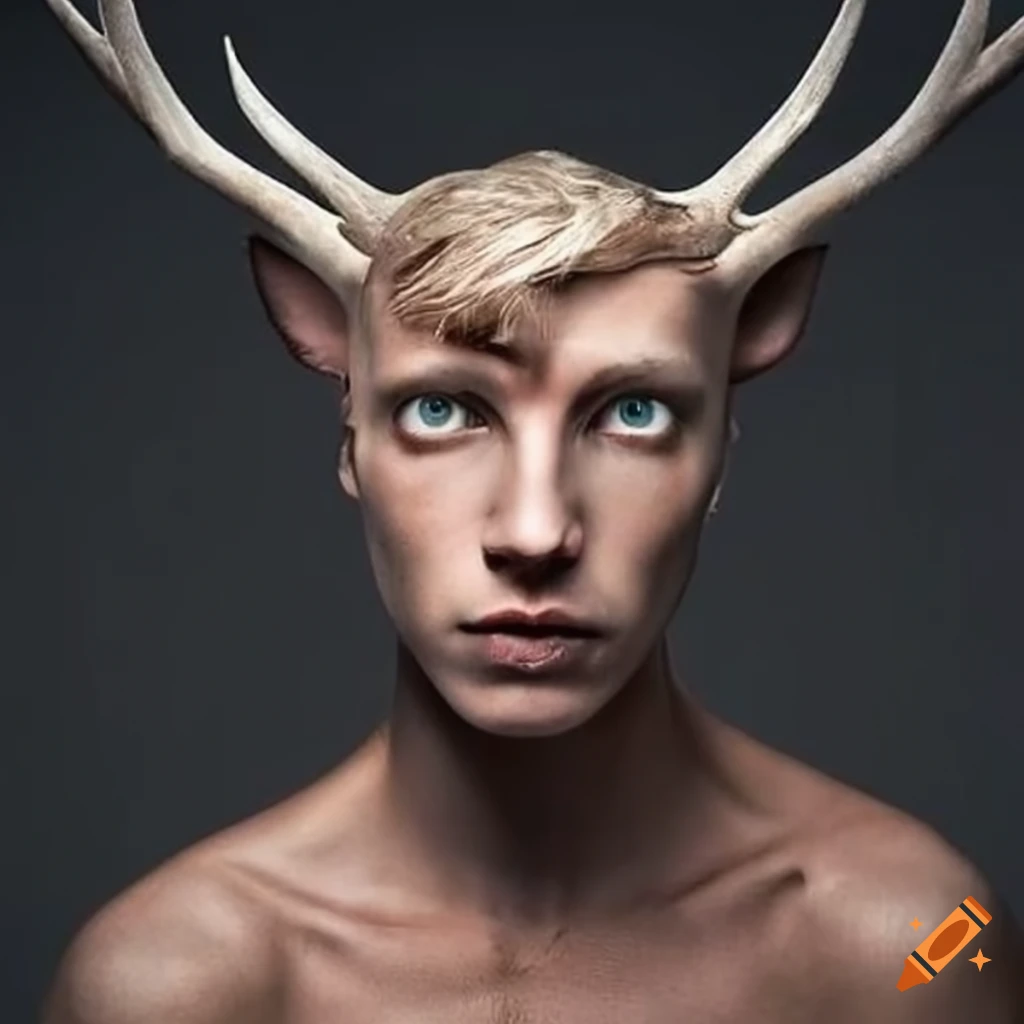 Young Blonde Half Man Half Deer Full Body On Craiyon young-blonde-half-man-half-deer-full-body-on-craiyon