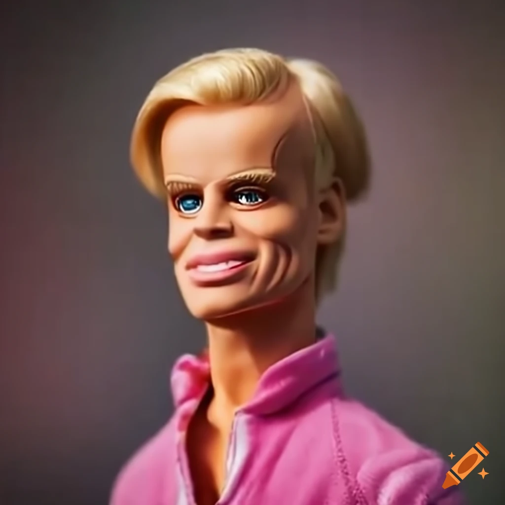 Klaus Kinski portraying Ken in a Barbie movie