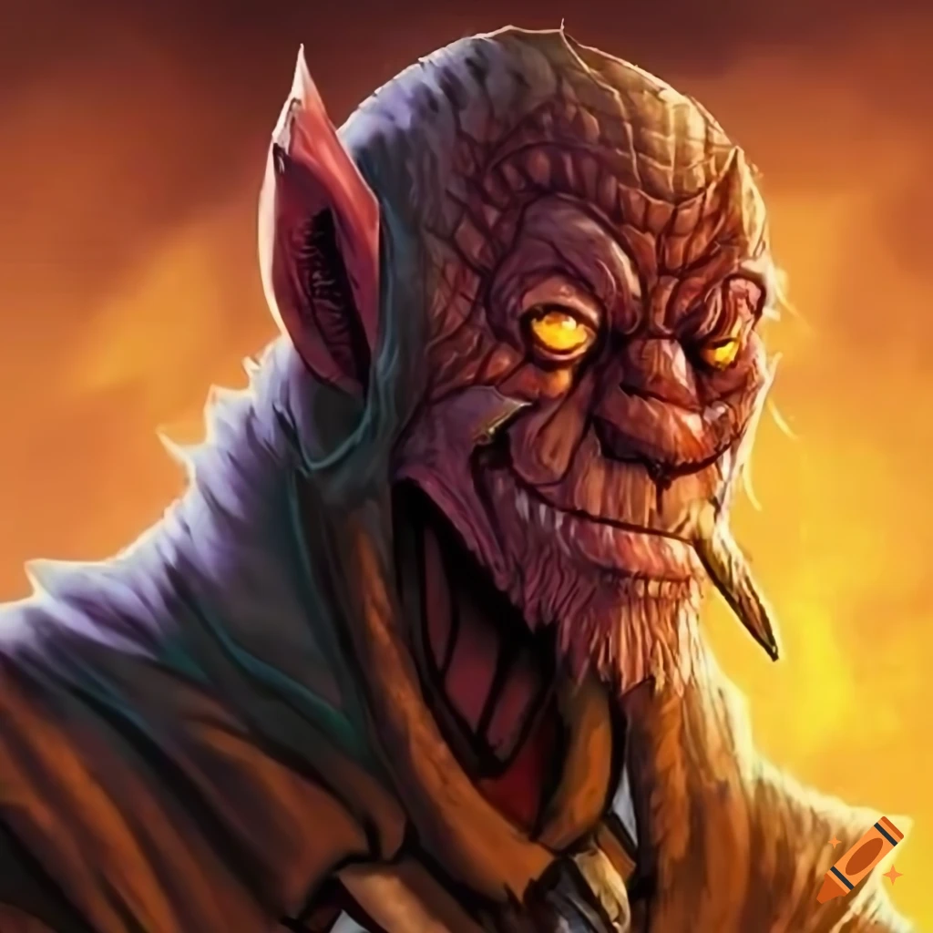 Hank William's Jr portrayed as a dragonborn character