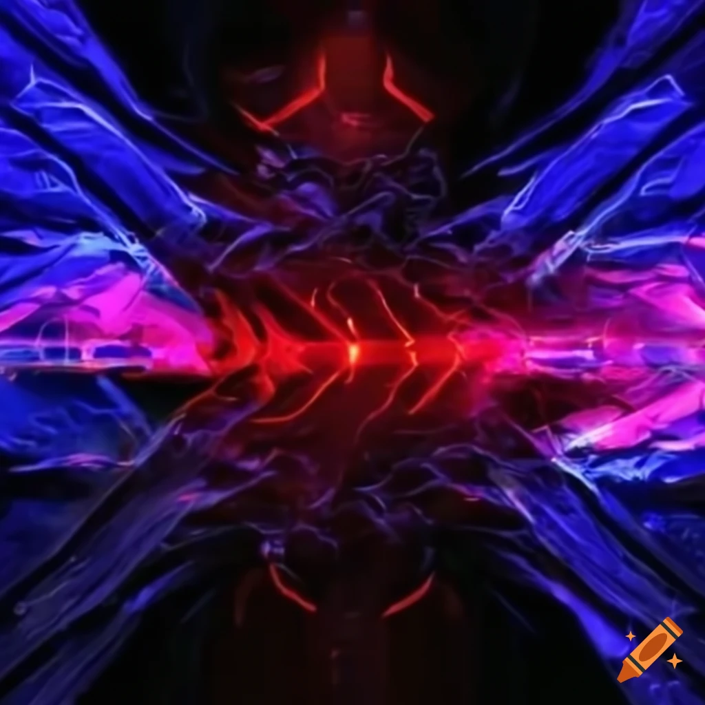 Abstract and dynamic visual representation on Craiyon
