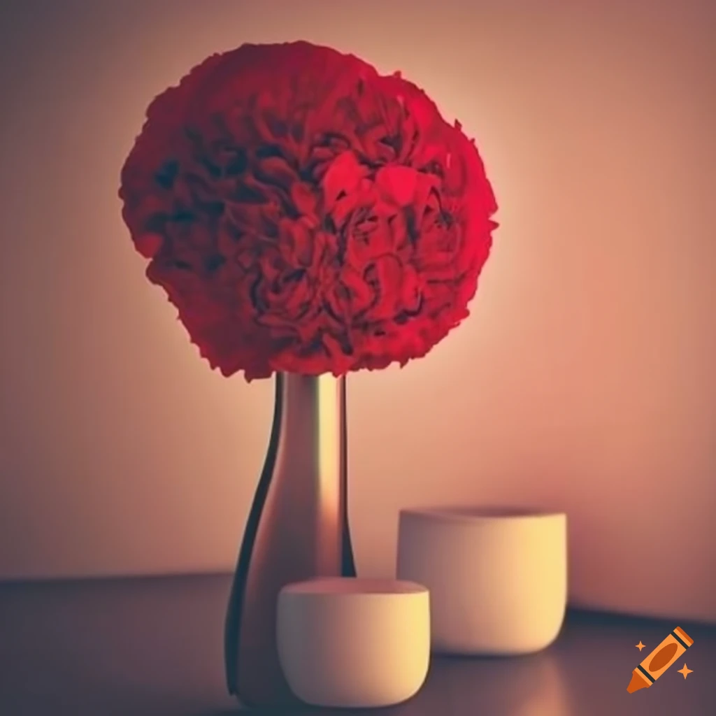 Flowers in room on Craiyon