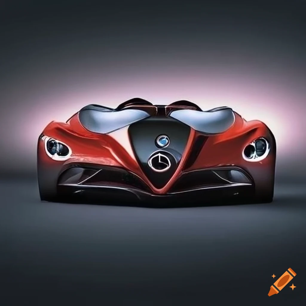Concept car inspired by BMW Nazca C2 and McLaren Mercedes SLR