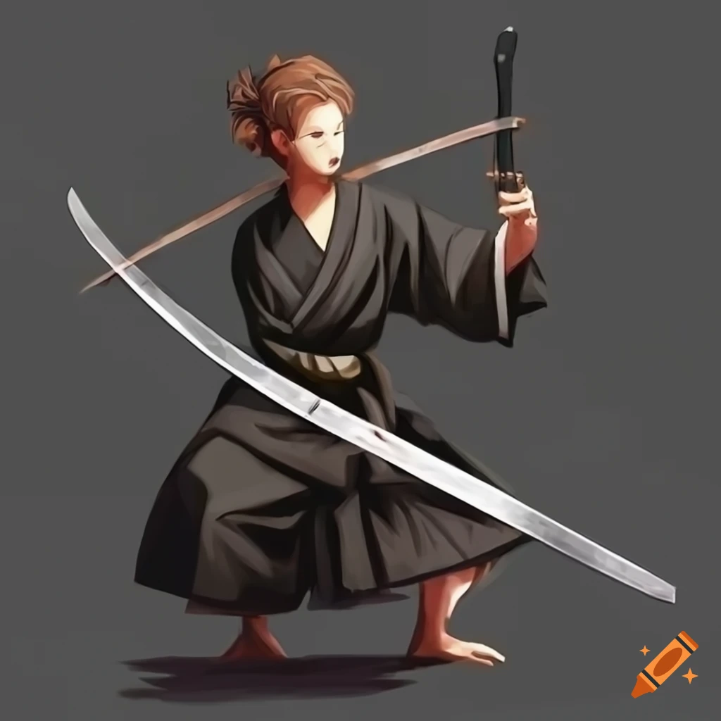 Dojo with a sword