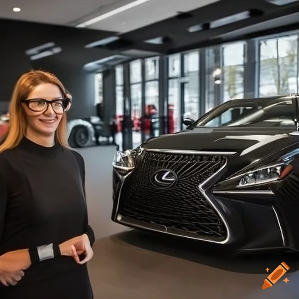 Lexus park inside Galeryja Lomaska shop