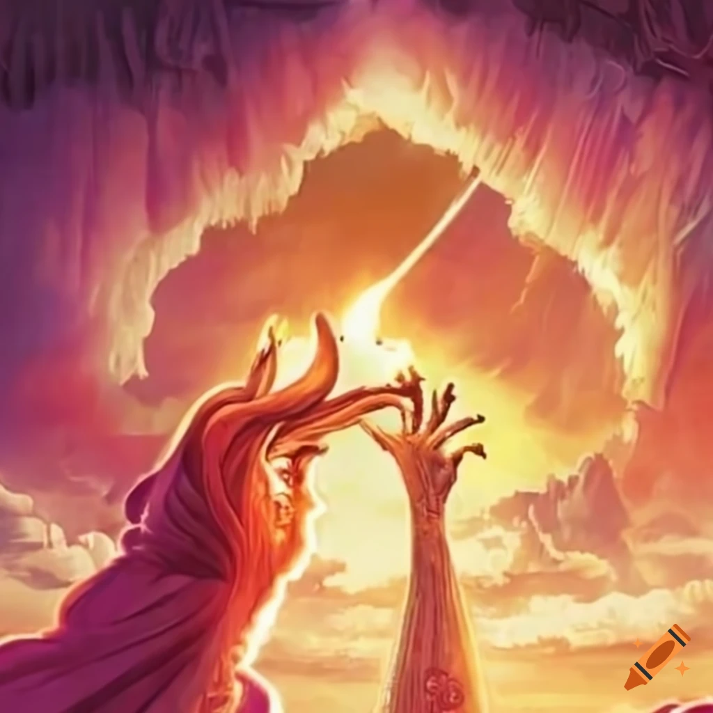 Biblical verse from Revelation 5:6