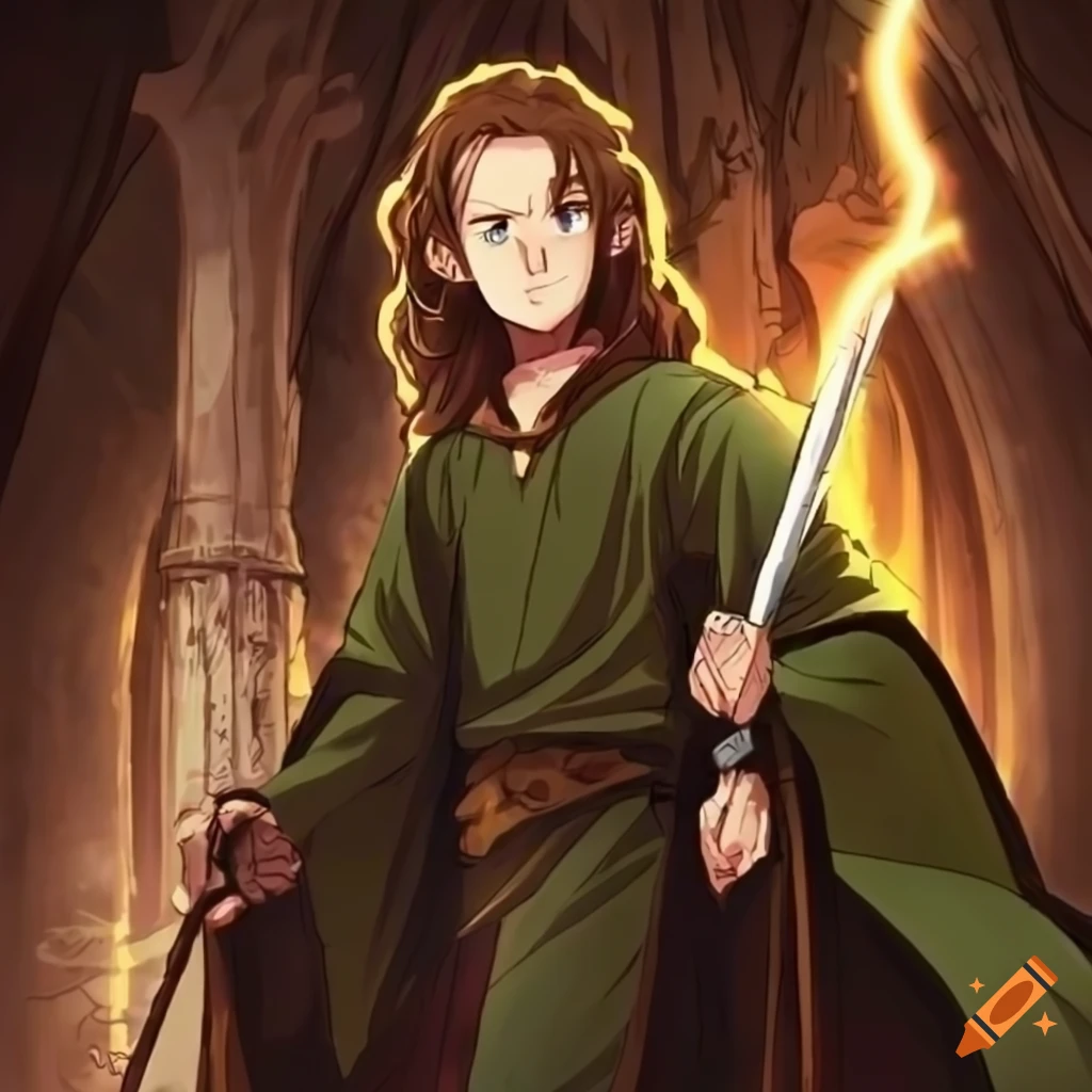 AI-Generated: The Lord of the Rings Characters in Anime : r/lotr