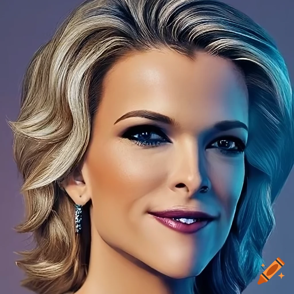 Portrait of megyn kelly in ultra-realistic artistic style on Craiyon
