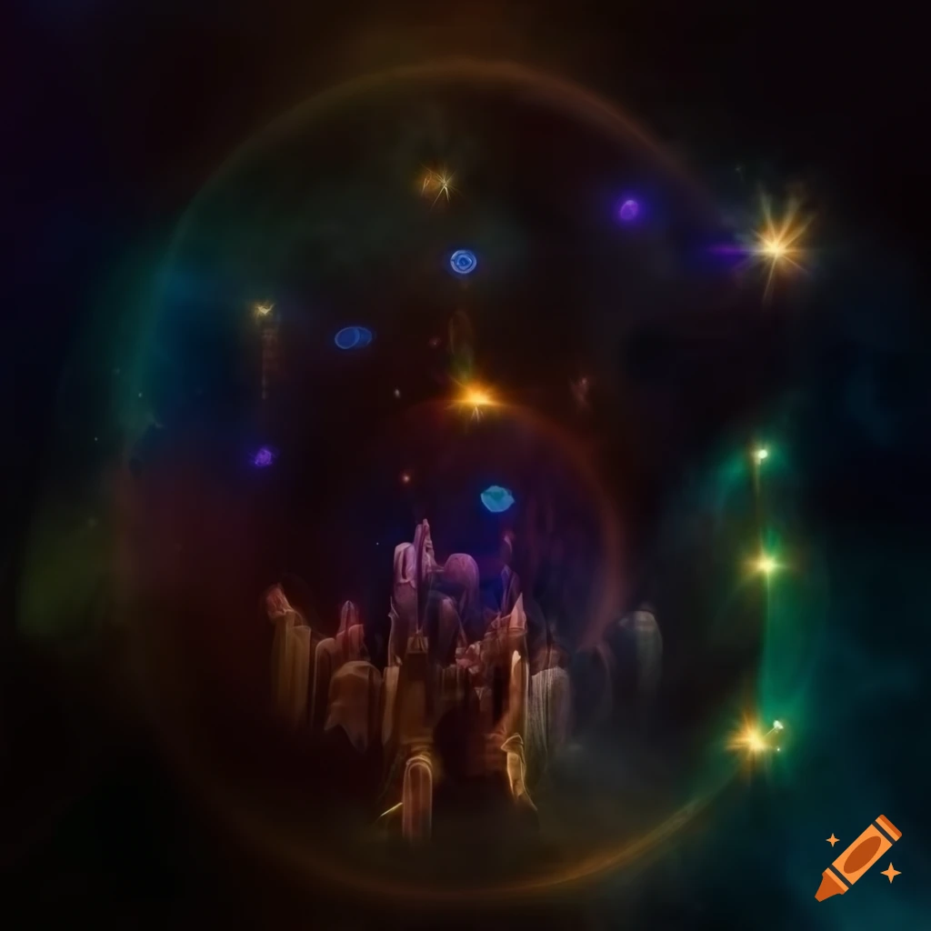 Decorative cover art for worship and spiritual music single