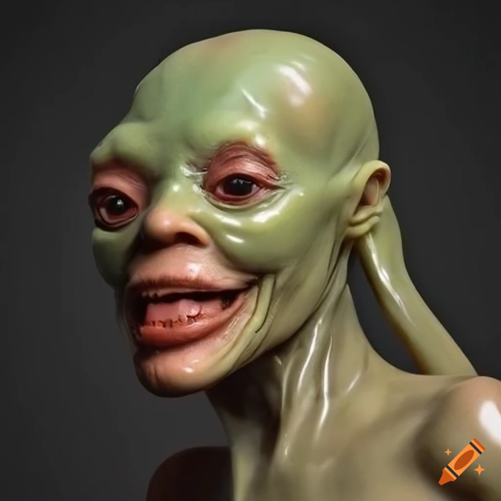 Jim Henson's Creature Workshop woman with smooth latex skin