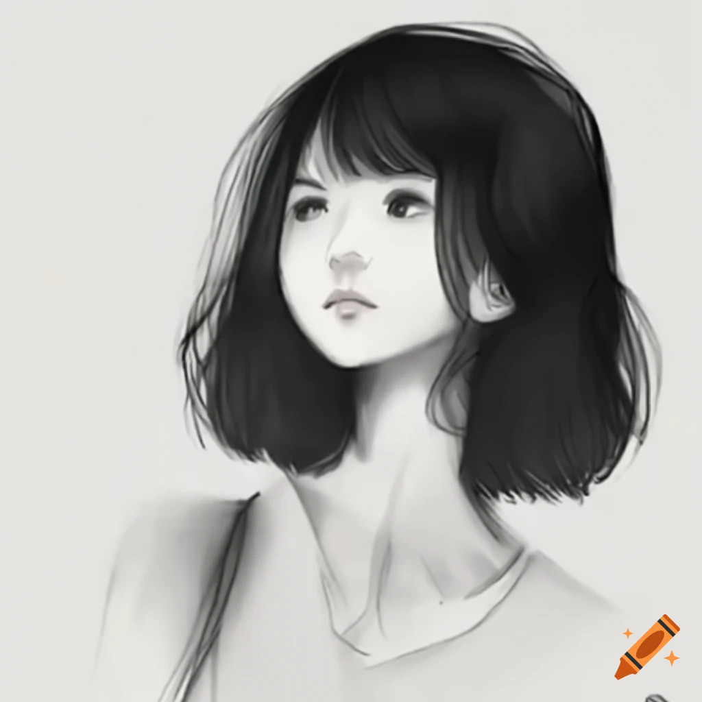 Jun naruse from anthem of the heart on Craiyon