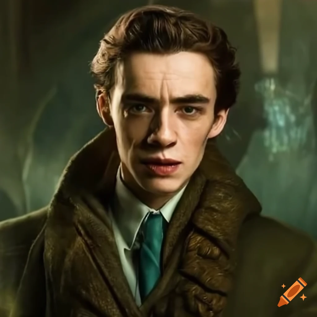 Hogwarts professor rolf scamander portrayed by harry lloyd on Craiyon