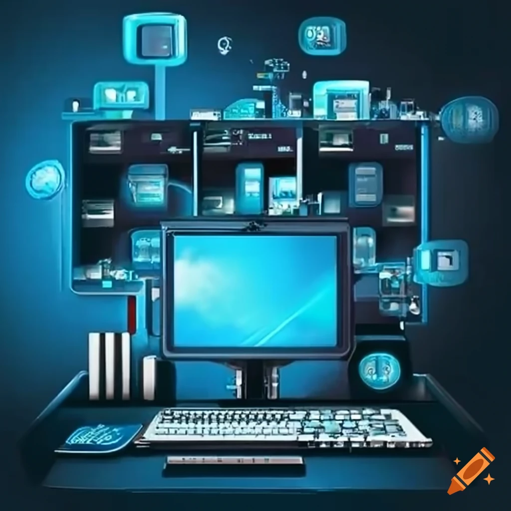 Computer operating systems on Craiyon