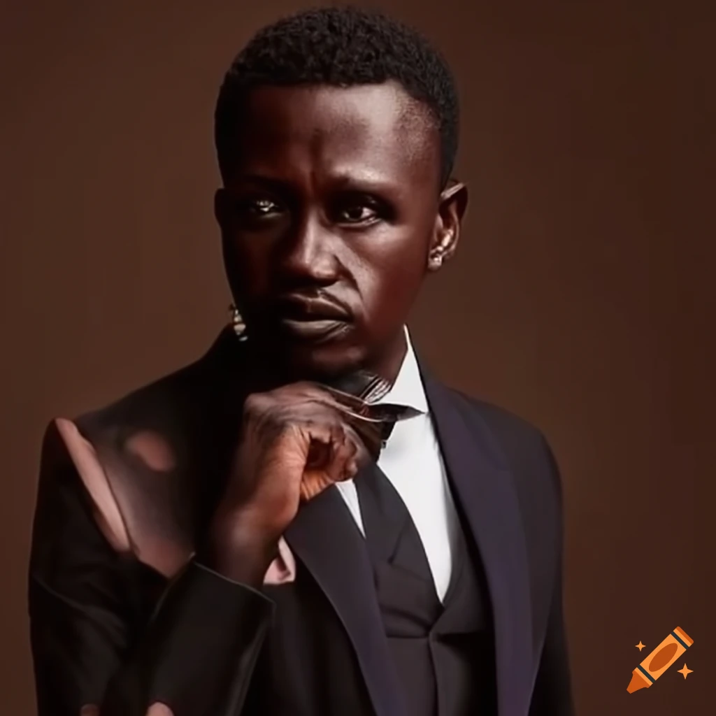 Portrait of Tanzanian filmmaker David Kilima in a formal setting