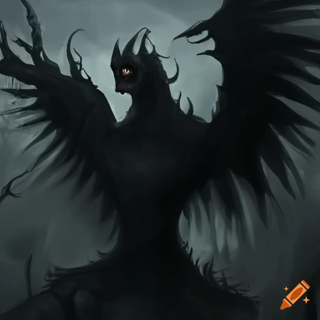 Dark shadow creature