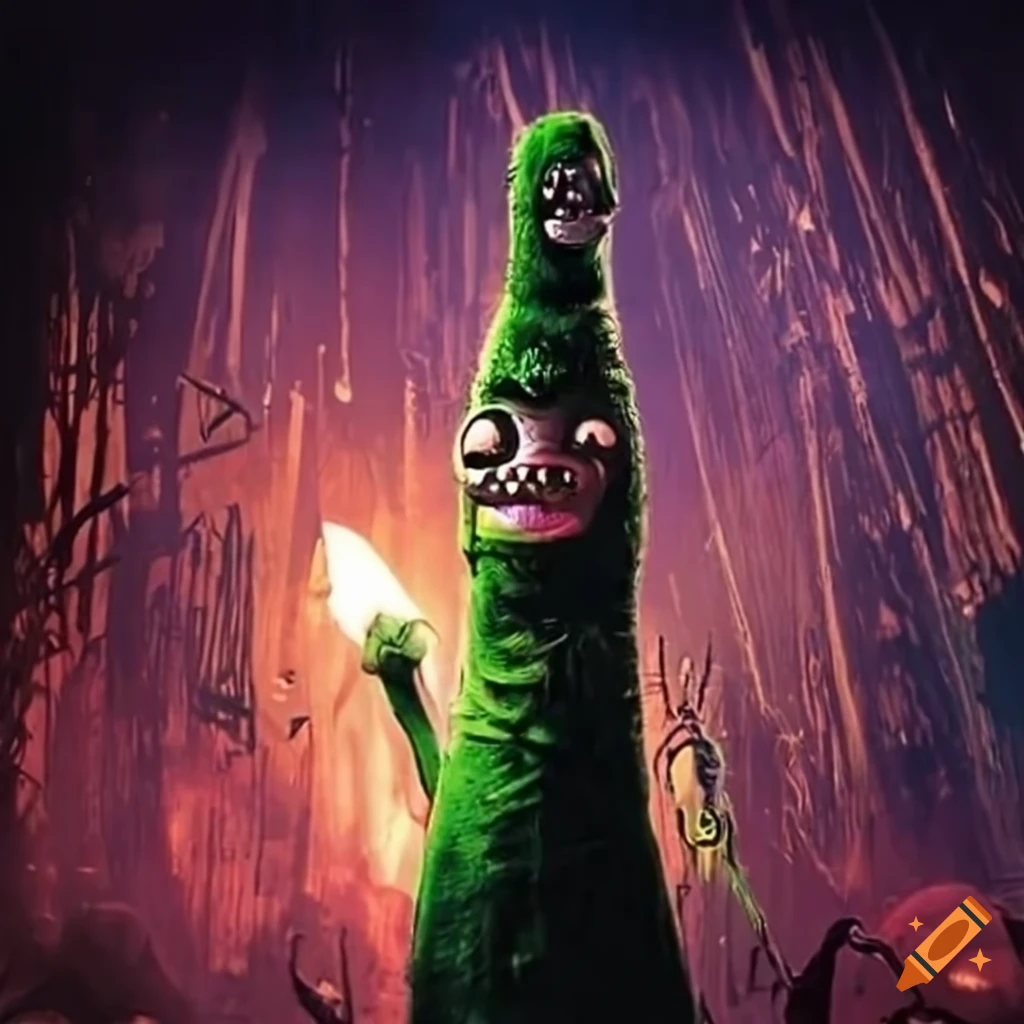 Tim burtoninspired salad fingers liveaction movie on Craiyon