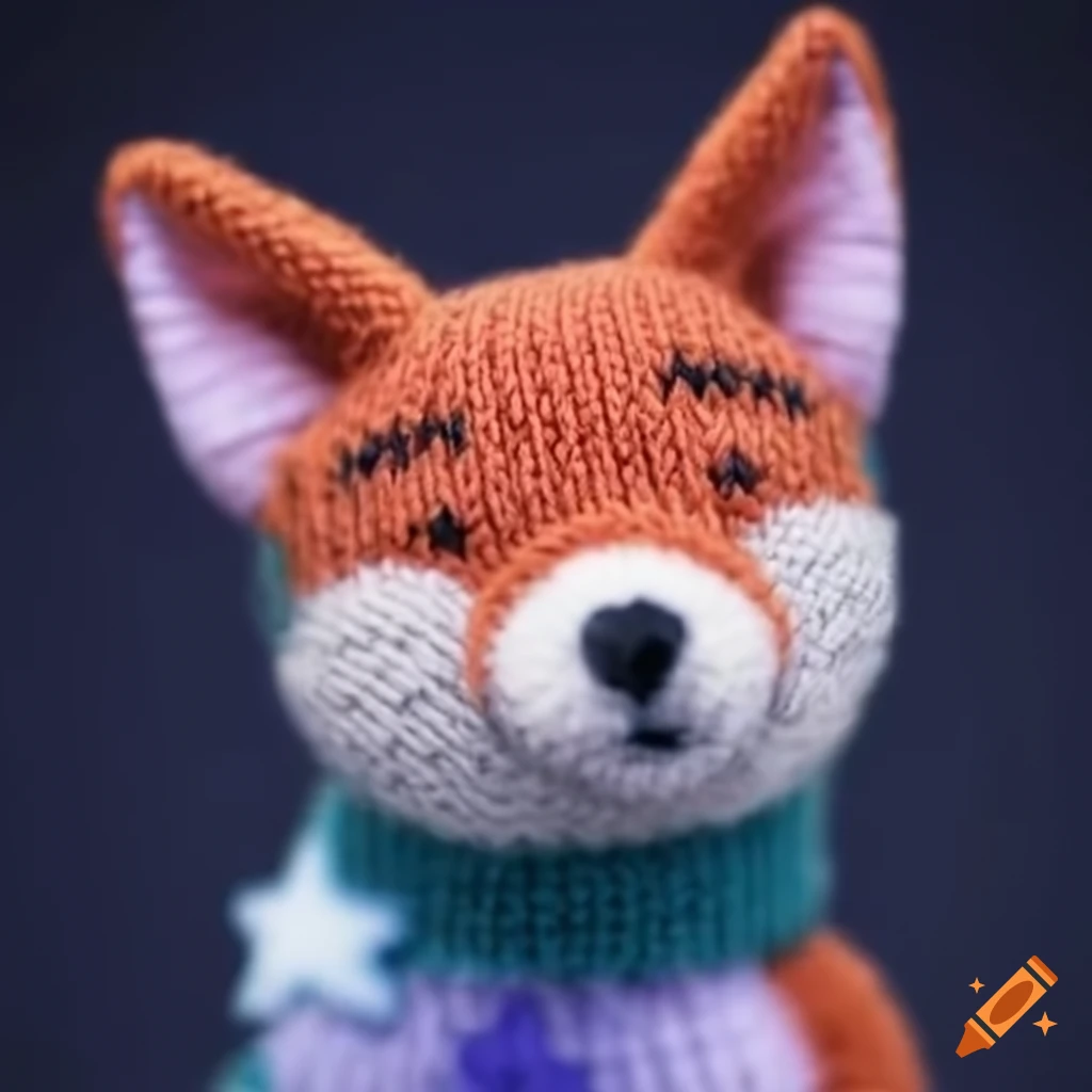 Knit Star Fox character